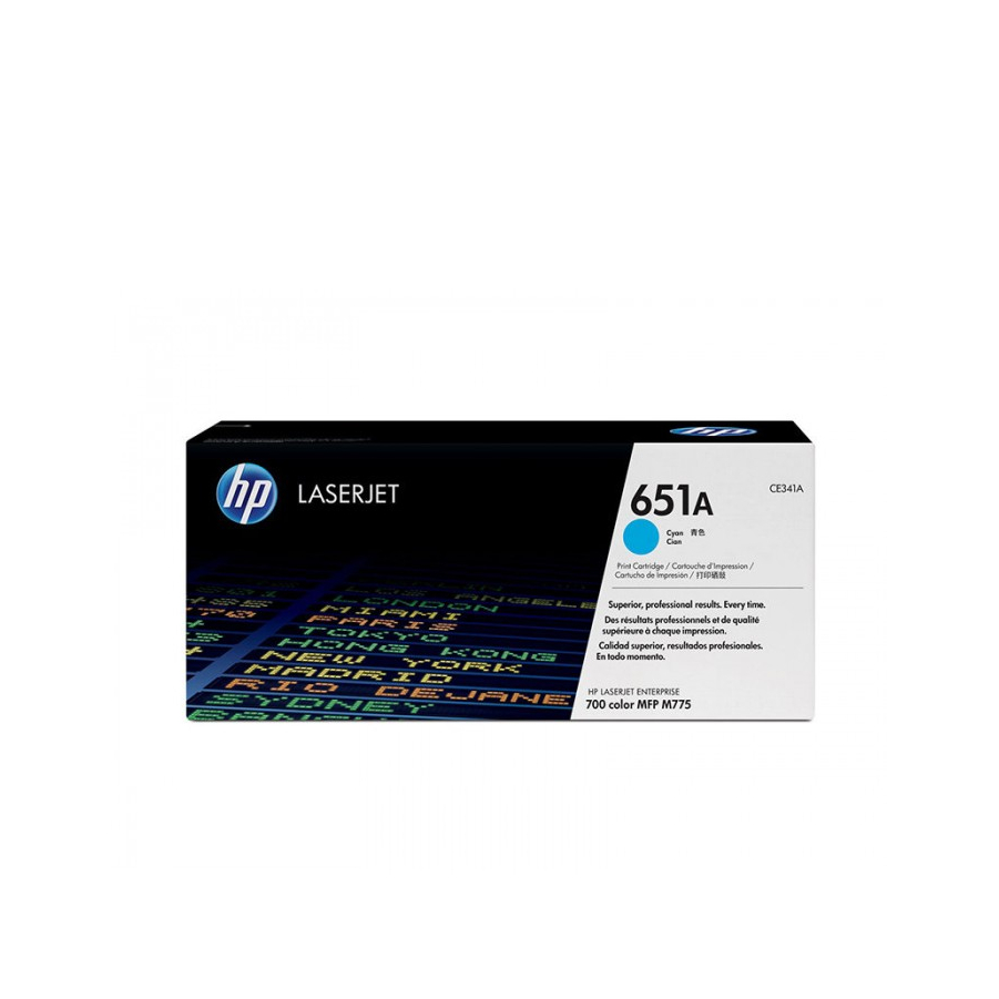 Лазерный картридж 651A CE341A